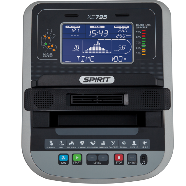 Эллиптический тренажер SPIRIT XE795