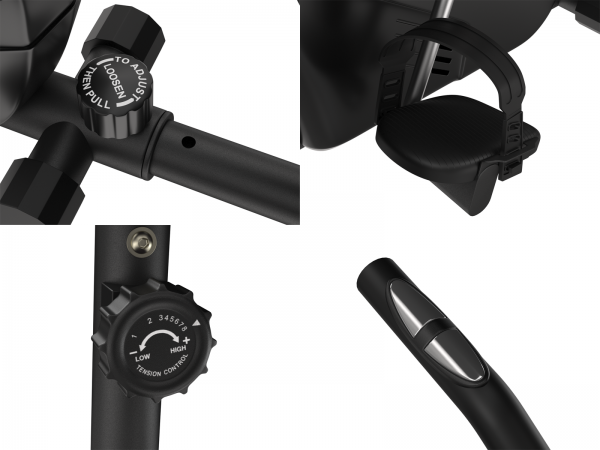 Горизонтальный велотренажер UNIXFIT BR-340 Compact