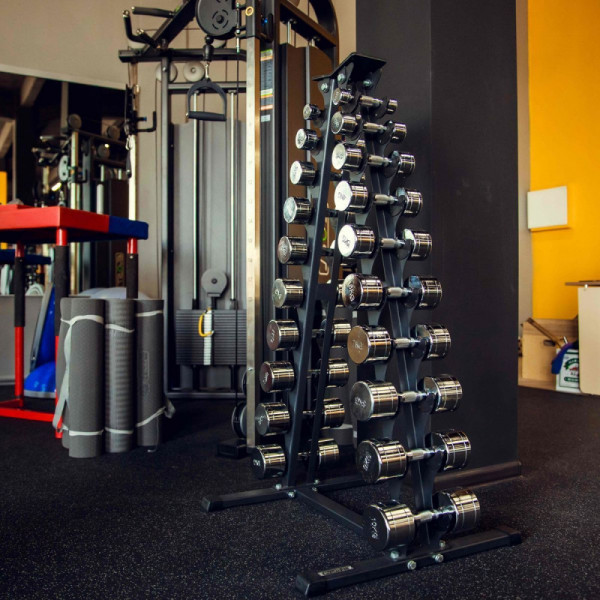 Подставка под гантельный ряд (на 10 пар, 1-10 кг) ТАНГЕН A2067