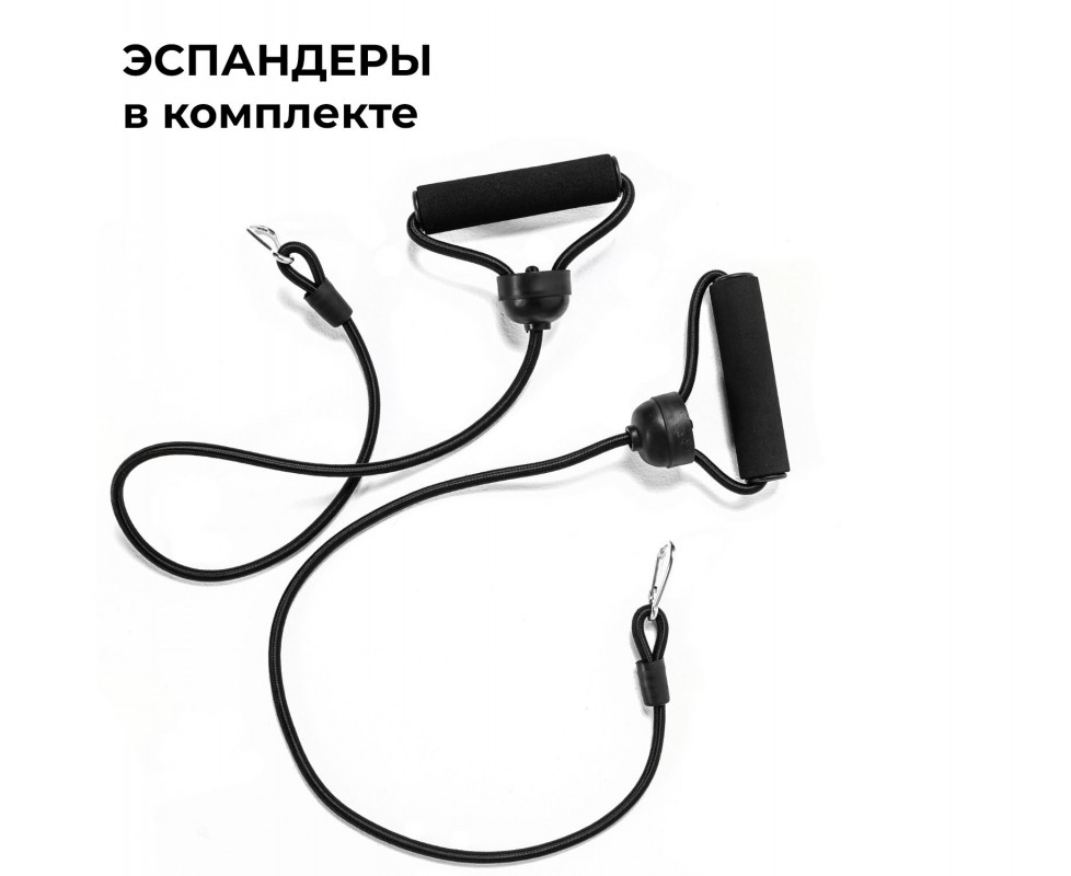 Скамья универсальная с эспандерами DFC D008Y