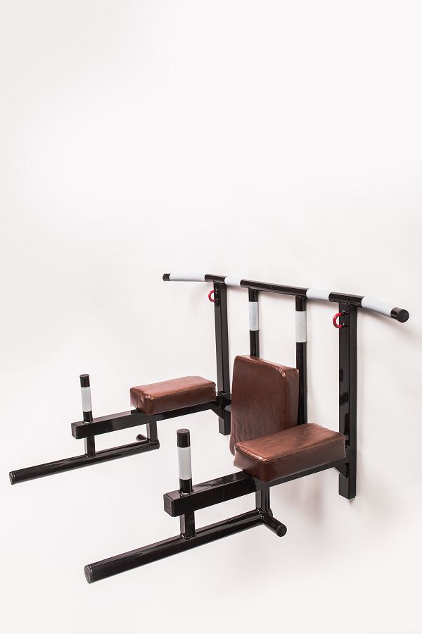 Тренажер трансформер: Турник  с 3 хватами + Брусья + Пресс, противоскользящее покрытие ЦЕЛБНОСВАРНОЙ
