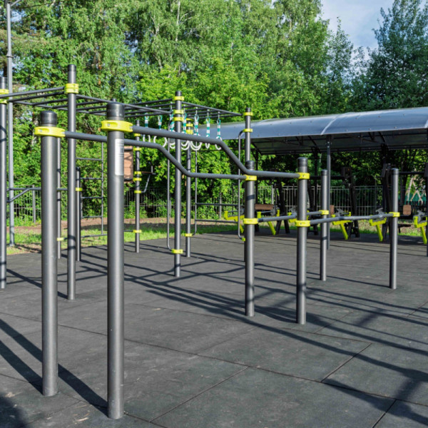 GTO Брусья разноуровневые изогнутые (подходит ОВЗ) ZAVODSPORTA W260