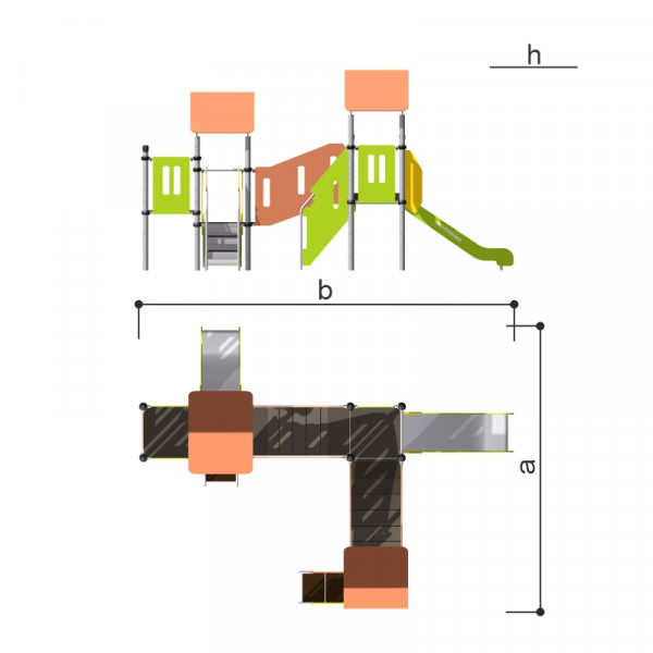 Игровой комплекс Romana 104.20.00