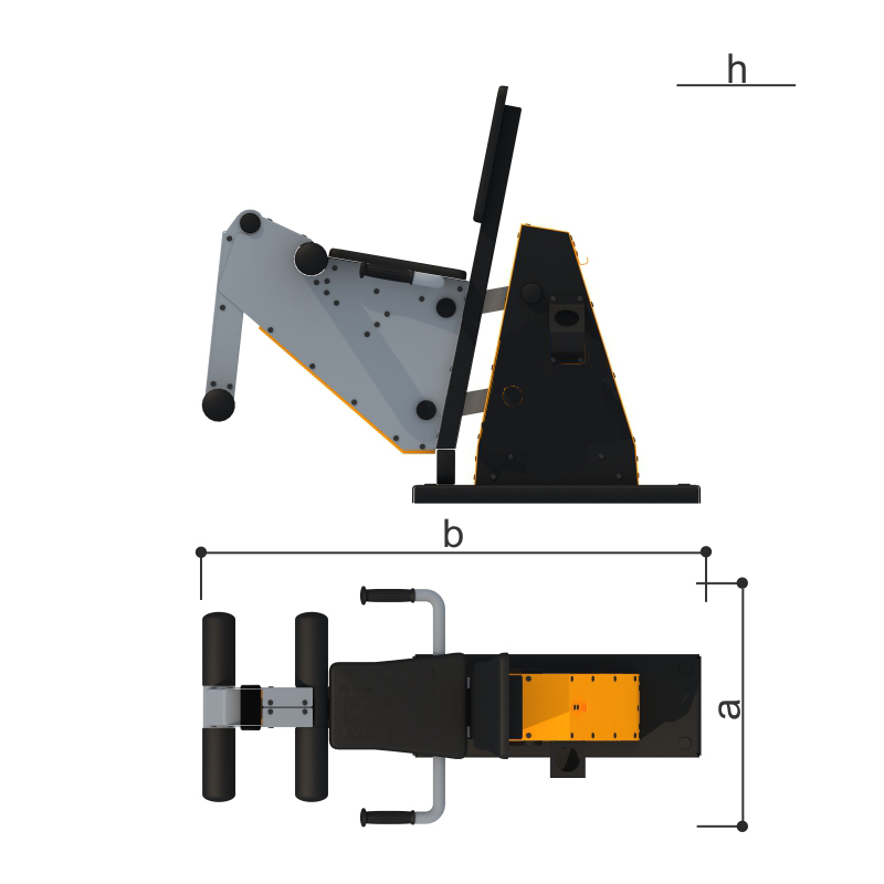 Тренажер Разгибание ног Romana 207.49.10