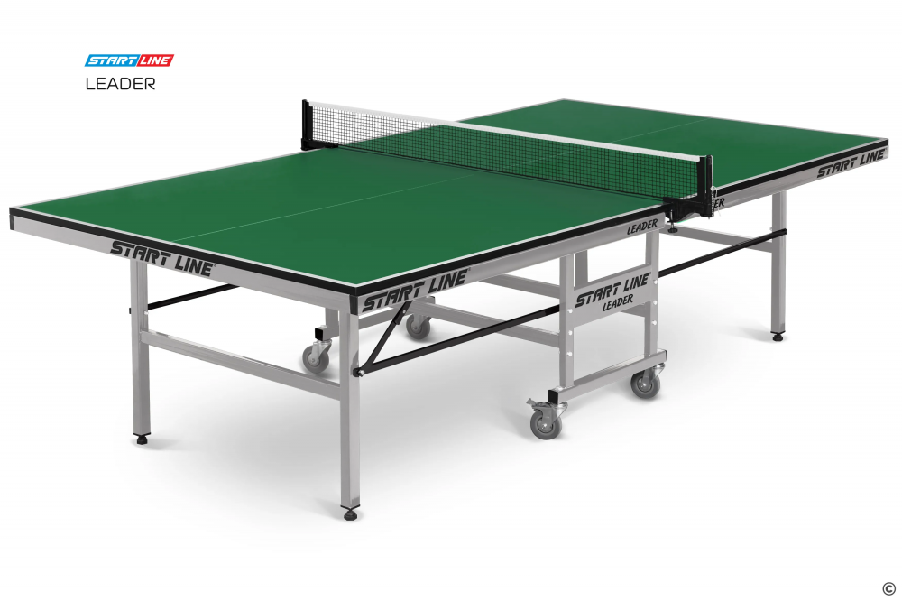 Теннисный стол START LINE Leader 22 мм, Green