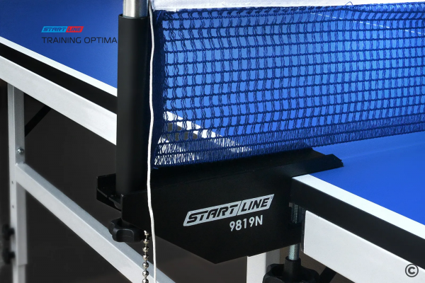 Теннисный стол START LINE TRAINING OPTIMA 22 мм, без сетки, на роликах, складные регулируемые опоры