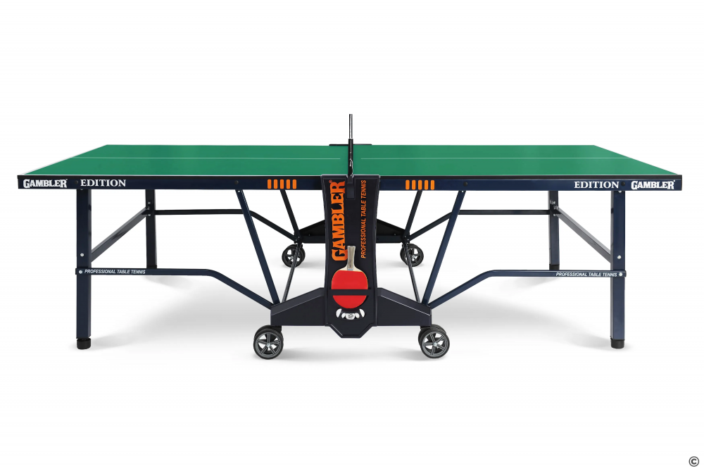 Стол теннисный GAMBLER Edition Indoor GREEN