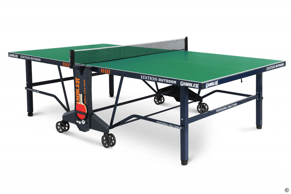 Стол теннисный GAMBLER Edition Outdoor GREEN