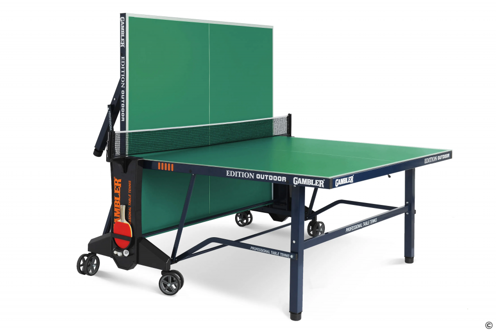 Стол теннисный GAMBLER Edition Outdoor GREEN