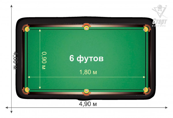 Стол бильярдный Юнкер