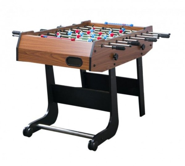 Настольный футбол (кикер) «Maccabi Mini» (121x61x81, орех, складной)