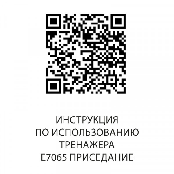 Приседание DHZ E7065