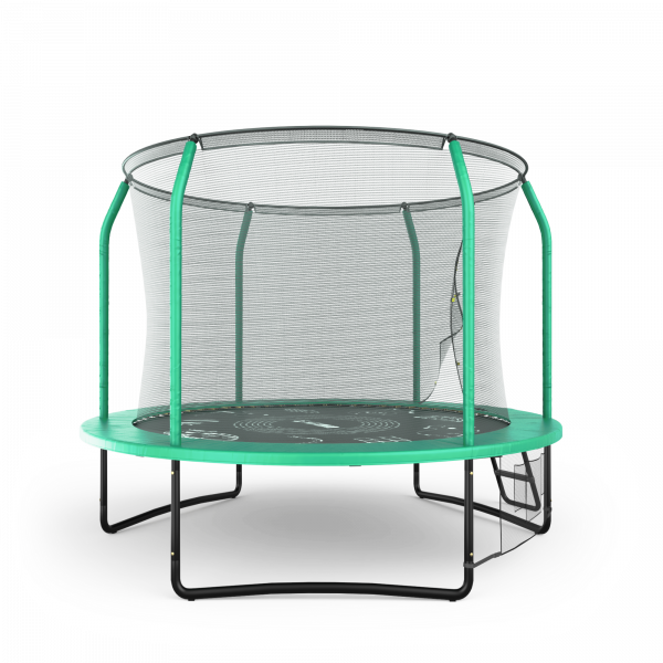 Батут UNIX line SUPREME GAME 8 ft (green)