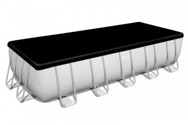Каркасный бассейн Bestway Power Steel 640х274х132см, 19281л, фил.-насос 5678л/ч, лестница, тент, попл.-доз.