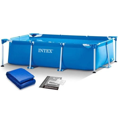 Каркасный прямоугольный бассейн Intex 220х150х60см, 1662л