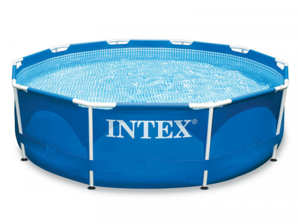 Каркасный бассейн Intex Metal Frame 305х76см, 4485л, фил.-насос 1250л/ч (28202)