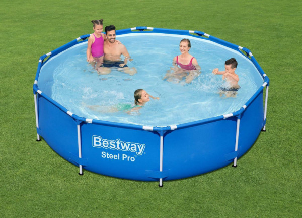 Каркасный бассейн Bestway Steel Pro 305х76см, 4678л, фил.-насос 1249л/ч