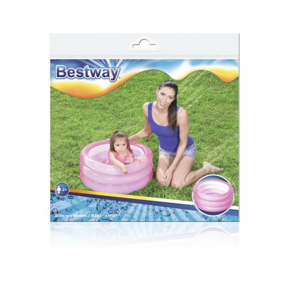 Детский надувной бассейн Bestway 70х30см, 43л, от 2 лет, 2 цвета