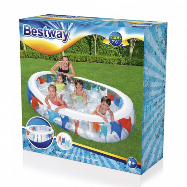 Детский надувной бассейн Bestway 229х152х51см, 542л, от 6 лет