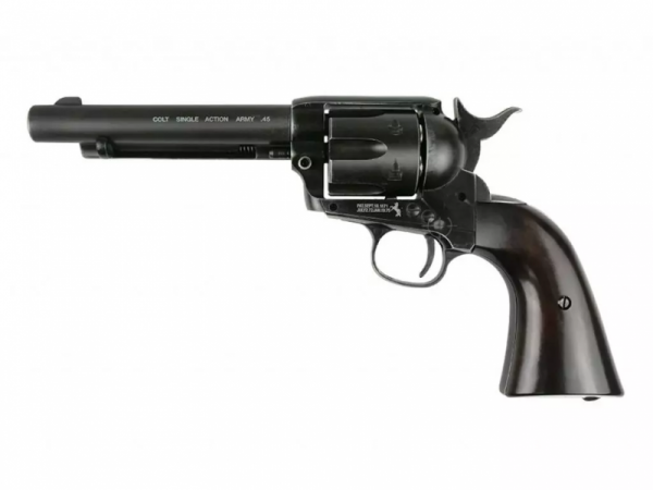 Пневматический револьвер Umarex Colt SAA .45-5,5 antik finish пулевой 4,5 мм