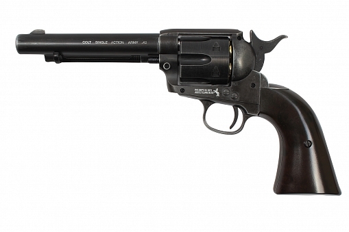 Револьвер пневматический Colt SAA 45 BB antique 4,5мм