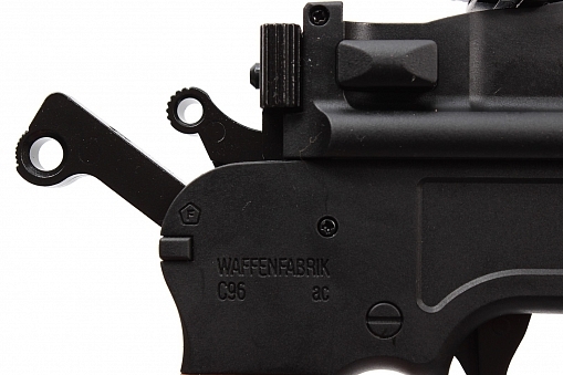Пистолет пневматический Umarex Legends C96 сплав, черный (Blowback) 4,5мм