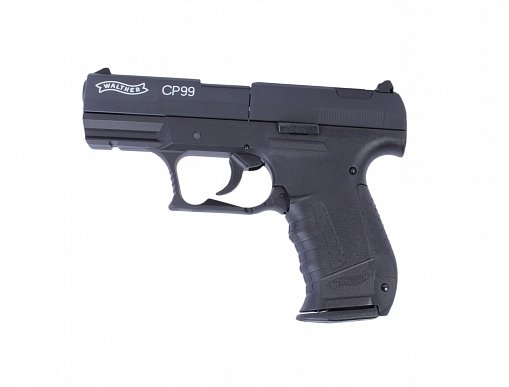 Пистолет пневматический Walther СР 99 (чёрный с чёрной рукояткой)