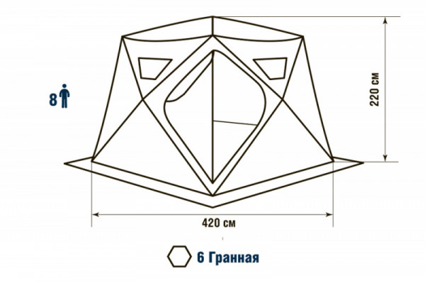 Палатка HIGASHI Yurta