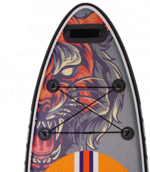 SUP-доска для плавания Monster, 320*80*15 см + 4 аксессуара, до 150 кг Sportage