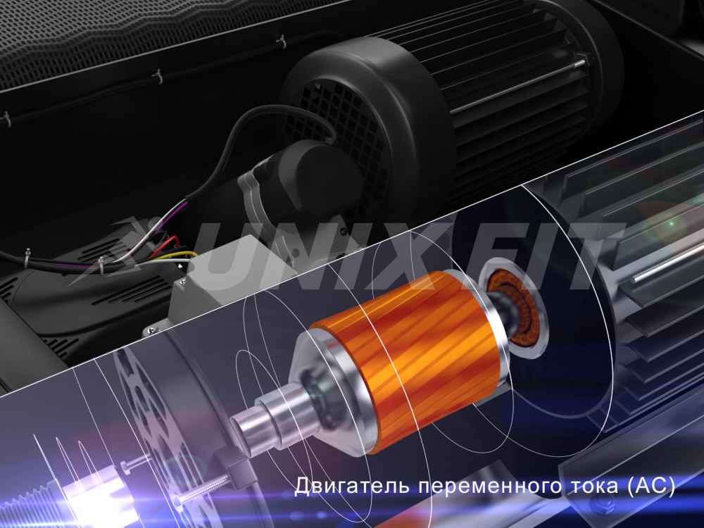 Беговая дорожка UNIX Fit T-1550 PRO (LED)