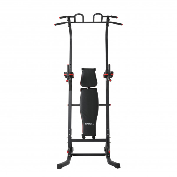 Турник-пресс-брусья со скамьей UNIX Fit POWER TOWER 150P