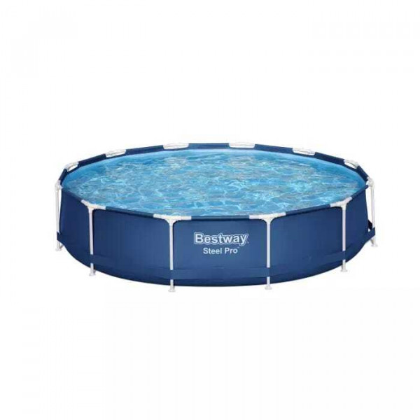 Каркасный бассейн Bestway Steel Pro 366х76см, 6473л, фил.-насос 1249л/ч (56681 BW)