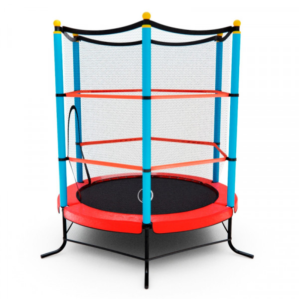 Батут DFC SMRKIDS 55 дюймов с сеткой RED