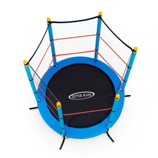 Батут DFC SMRKIDS 55 дюймов с сеткой BLUE