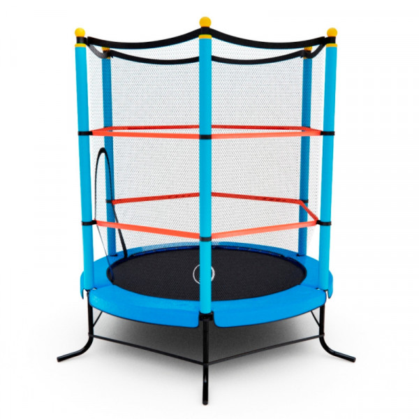 Батут DFC SMRKIDS 55 дюймов с сеткой BLUE