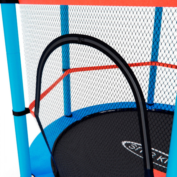 Батут DFC SMRKIDS 55 дюймов с сеткой BLUE