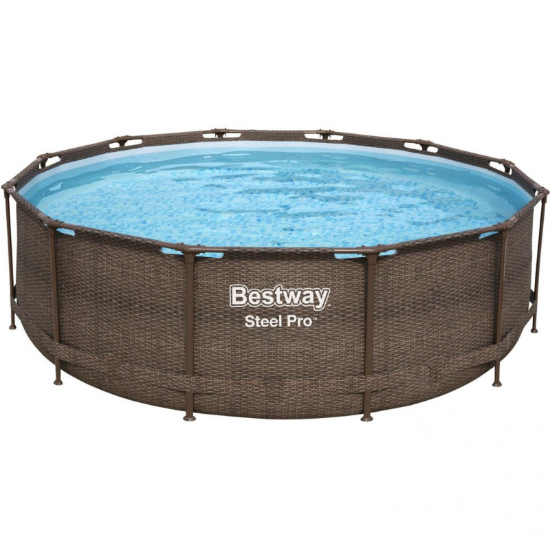 Каркасный бассейн Bestway 305х100 см, "Ротанг", 6148л
