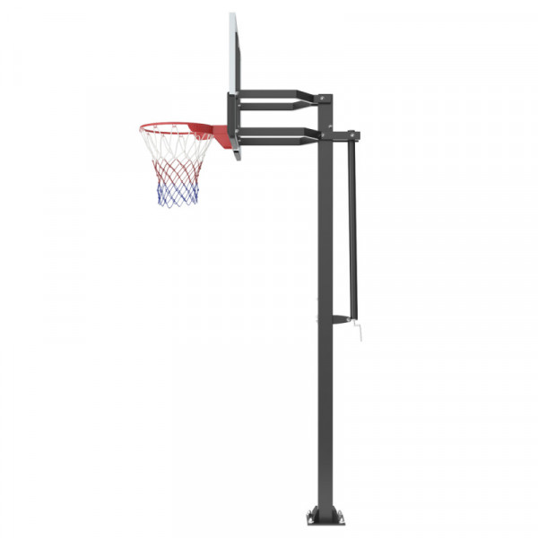 Баскетбольная стойка стационарная UNIX Line B-Stand-TG 54"x32" R45 H230-305 см