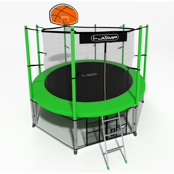 Батут i-Jump Basket 10ft green
