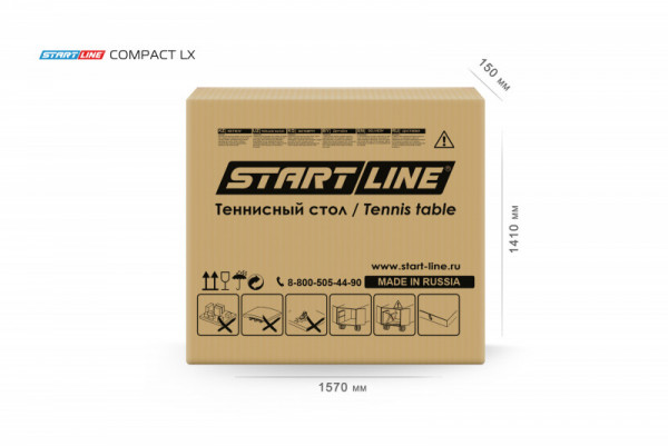 Теннисный стол Compact LX Black