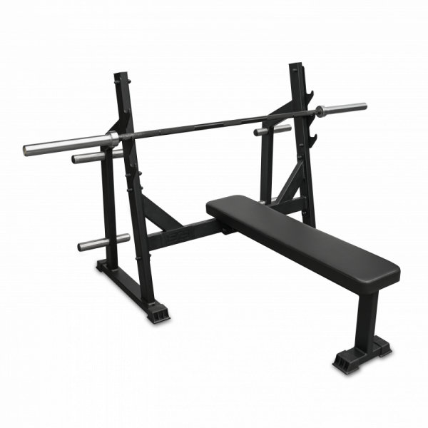 Скамья для жима горизонтальная BRONZE GYM PARTNER AL-304L