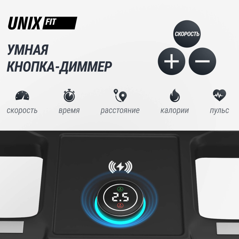 Беговая дорожка UNIX Fit T-1520 PRO (LED)