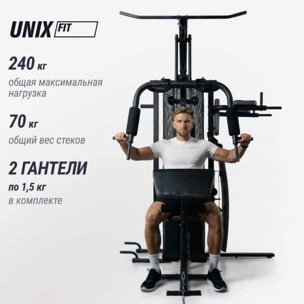 Силовой комплекс UNIX Fit BLOCK 70 MULTI