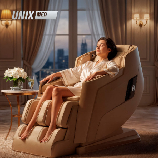 Массажное кресло UNIX Afelia Beige