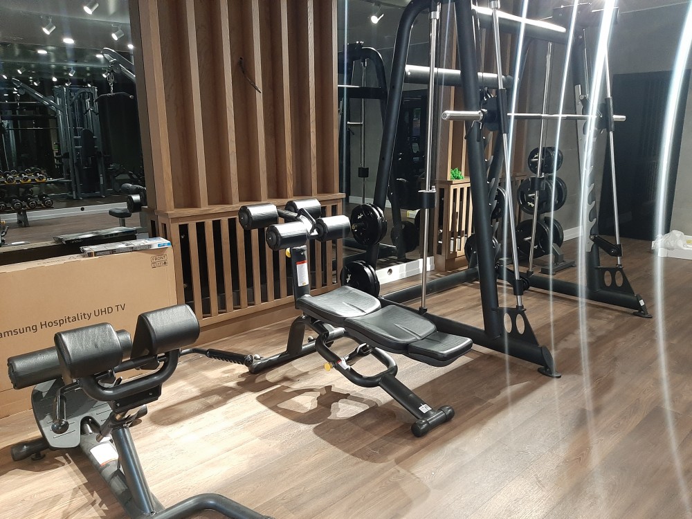 Оснащение тренажерного зала для 5* отеля "Кухтерин" г. Томск